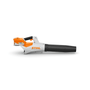 STIHL BGA 50 cordless leaf blower for efficient leaf clearing in gardens, ideal for tree surgeons.