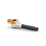 STIHL BGA 50 cordless leaf blower for efficient leaf clearing in gardens, ideal for tree surgeons.