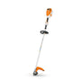 STIHL FSA 80 R cordless trimmer, ideal for tree surgeons, designed for quiet and efficient garden maintenance.