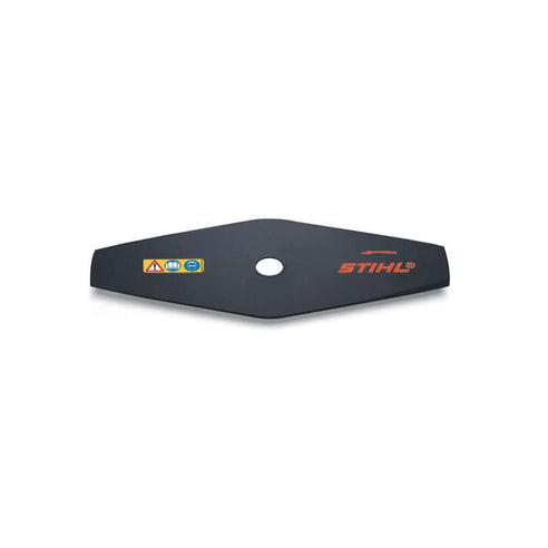 STIHL grass cutting blade designed for efficient use with brush cutters, ideal for tree surgeons and landscaping.