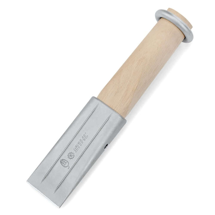 STIHL High Lift Aluminium Felling and Splitting Wedge for tree surgeons, lightweight, durable, and easy to use.