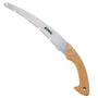STIHL PR 32 CW Megacut Pruning Saw with curved wooden handle and sharp carbon steel blade for tree surgeons.