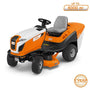 STIHL RT 5097 Z ride-on lawn mower showcasing powerful performance, ideal for efficient lawn care and tree surgeon tasks.