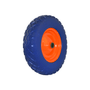 Replacement solid wheel for Arb Trolley RC4500/RC4600 in blue and orange, ideal for tree surgeons.