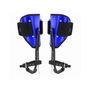 ELEVATE Tree Climbing Spikes Blue with adjustable straps and ergonomic design for tree surgeons.