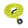 OMEGA-RQ Low Friction Ring Rigging Sling with yellow rope and low friction ring for tree surgeon use.
