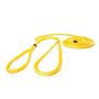 High-strength yellow OMEX whoopie sling for lifting and rigging, adjustable length from 1.0m to 3.5m.