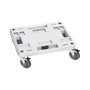 Battery Box Systainer System Trolley Cart with four 360° swivelling wheels for easy transport and storage.