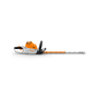 STIHL HSA 100 cordless hedge trimmer with long blade, ideal for tree surgeons and professional landscaping.