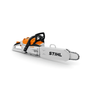STIHL MSA 300 R Cordless Rescue Chainsaw. Powerful, battery-powered tool for emergency and rescue operations. Features robust design for cutting challenging materials.