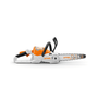 STIHL MSA 70 C-B cordless chainsaw with 12" guide bar, perfect for tree surgeons and home gardening tasks.