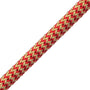 Teufelberger 10mm Ocean Polyester Friction Cord in red and gold, ideal for tree surgeons and rigging professionals.