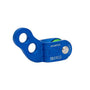 glideHITCH pulley in blue, designed for tree care and compatible with ropes up to 13 mm for tree surgeons.