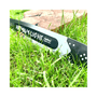 Tsumura Light Bar Black Edition on grass, durable chainsaw bar designed for precision cutting by tree surgeons.
