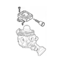 Diagram of Carburettor C1M-S141G components for STIHL BG86 and BG86C, including screws and parts.