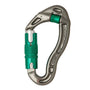 DMM Revolver Locksafe Carabiner with pulley wheel, ideal for tree surgeons and climbing applications.