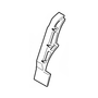 Guard for Stihl MS881, a genuine STIHL replacement part ideal for chainsaw maintenance and service kits.