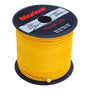 Marlow Dyneema 50m throwline spool in bright yellow, ideal for tree surgeons and outdoor use.