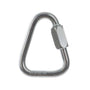 Rapide Delta Shackle Steel 8mm for tree surgeons, secure connections in rigging, durable triangular design.