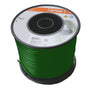 STIHL 4.0mm round strimmer line. Durable, high-performance cutting line for grass trimmers. Provides clean and efficient cutting. Green color, round profile.