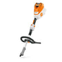STIHL KMA 120 R Cordless KombiMotor for tree surgeons and landscape professionals, designed for quiet, efficient gardening.