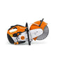 STIHL TS 410 12" petrol cut-off saw with ergonomic design for tree surgeons, ideal for cutting metal, masonry, and wood.