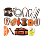 Treehog standard tree climbing kit: safety harness, climbing ropes, and arborist equipment