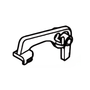 Trigger Interlock for Stihl HS81R, HS81RC - Genuine STIHL parts for reliable chainsaw performance.