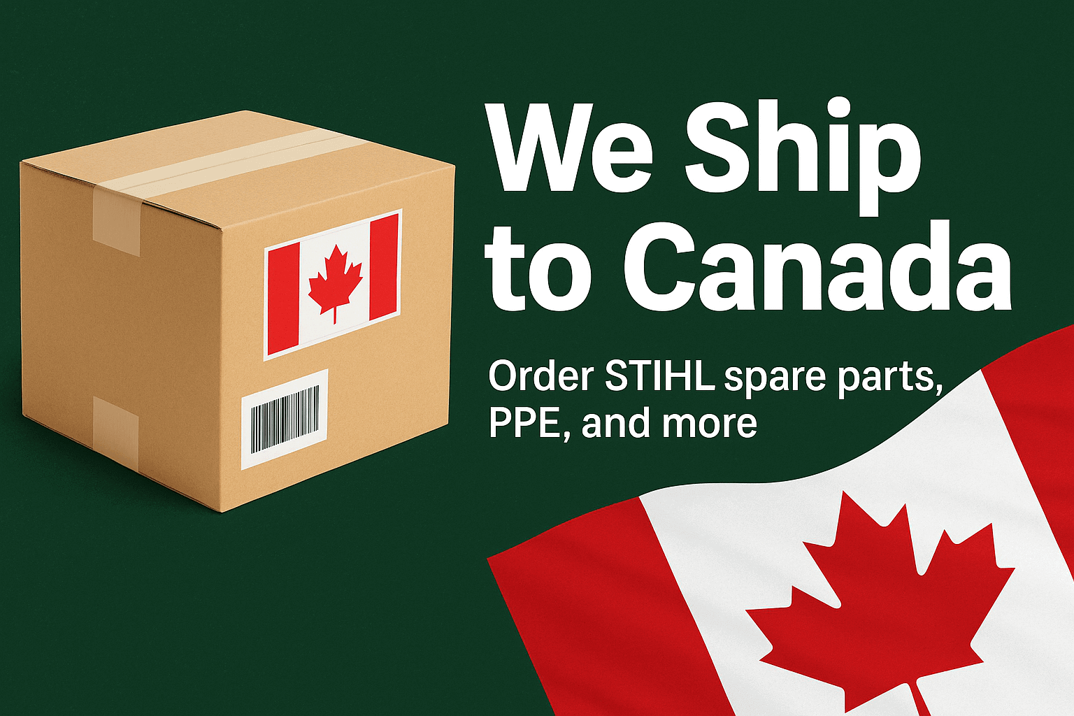 🌍 Shipping Products to Canada: STIHL Spare Parts, PPE & More - We ship to Canada with a focus on quality products.