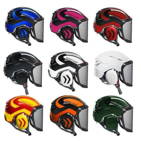 Protos Helmets: Everything You Need to Know Before You Buy - various color options displayed