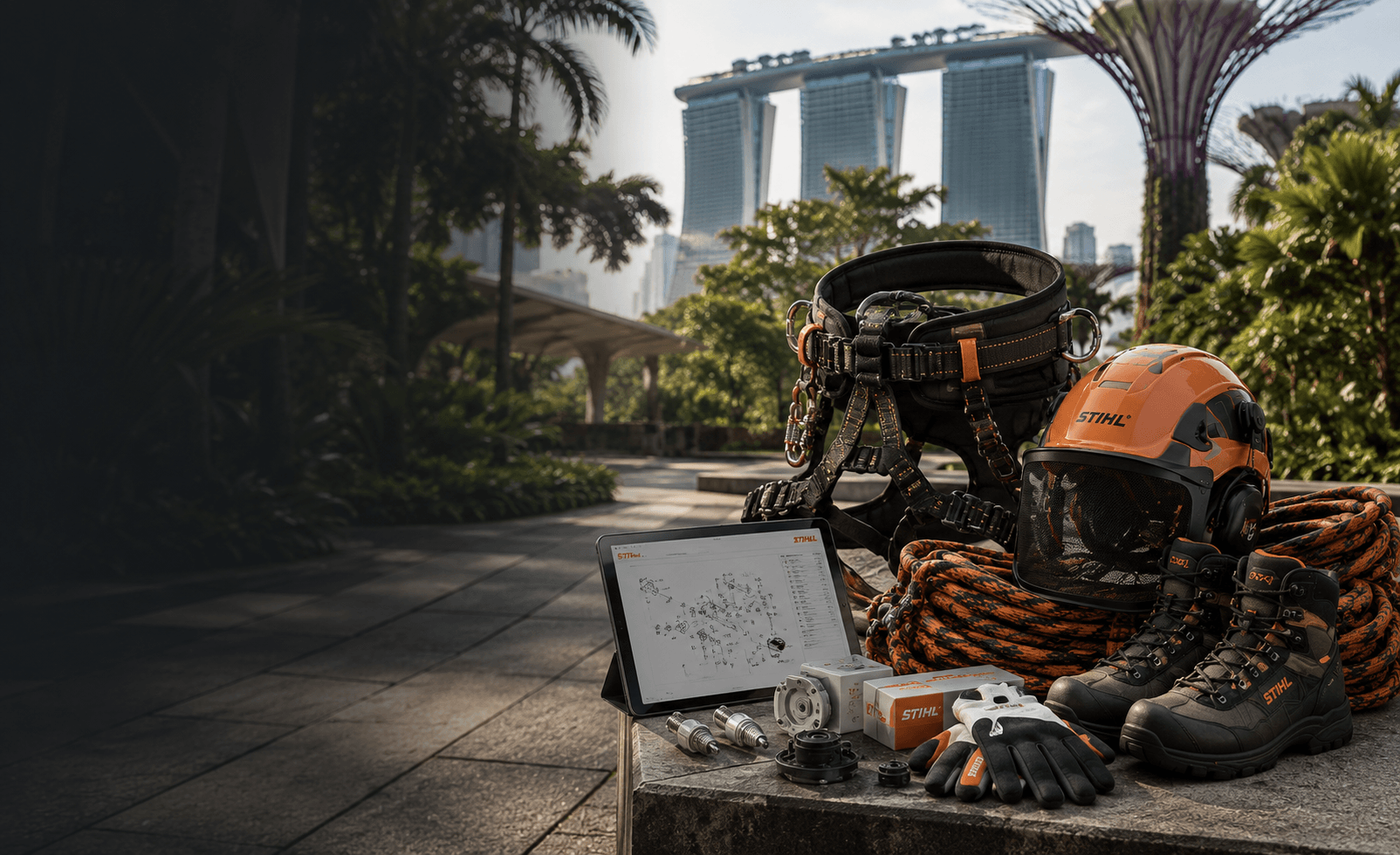 Shipping Arborist Equipment from the UK to Singapore