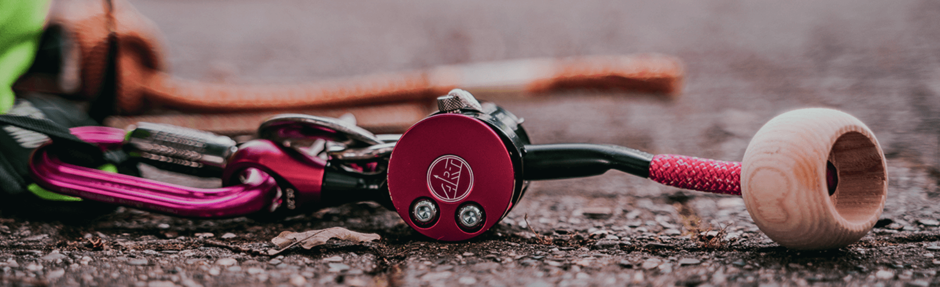 Close-up of ART Lockjack & Spares climbing device showcasing smooth movement and durability.