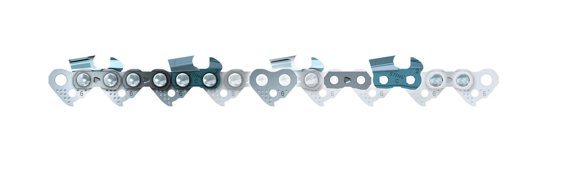 STIHL Rapid Super (26RS) chainsaw chain designed for tree surgeons, featuring full-chisel teeth for fast and clean cuts.