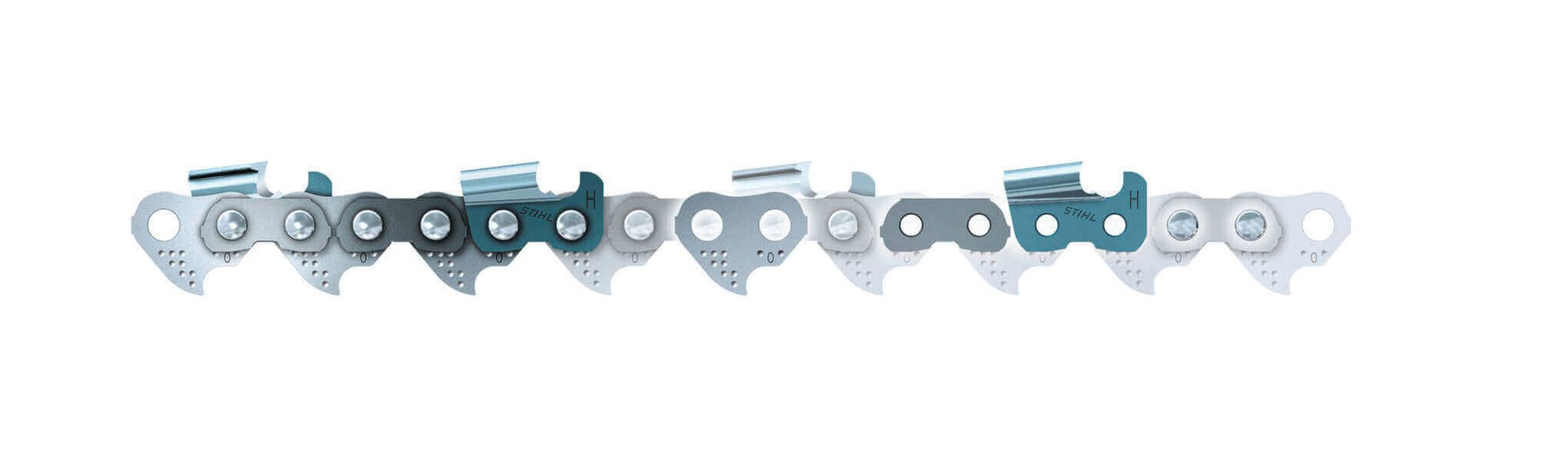 STIHL Rapid Micro (26RM) chainsaw chain designed for tree surgeons, showcasing a precision cutting edge for optimal performance.