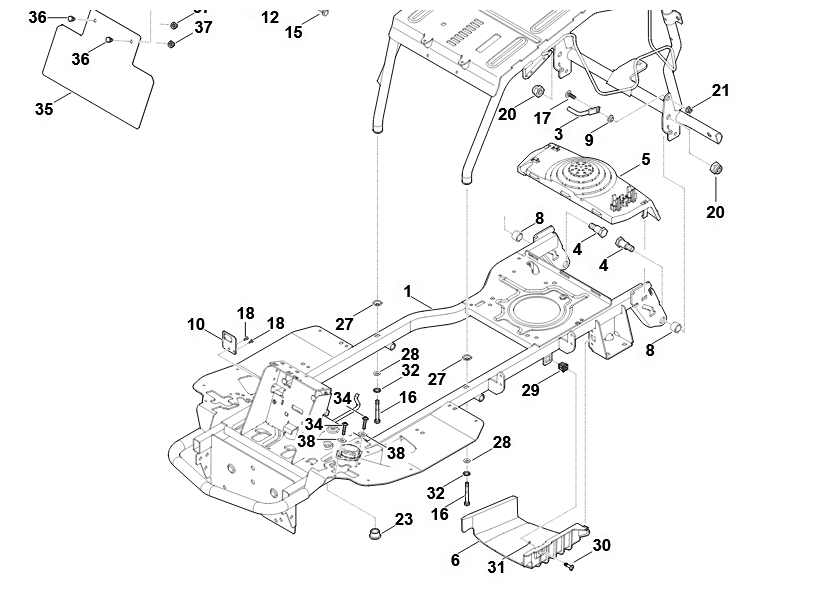 STIHL FS 56 CE Brushcutter Spare Parts diagram showing various components and assembly parts for maintenance.