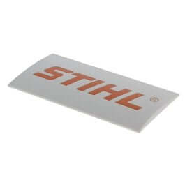 Nameplate fits Stihl RM 2.0 RT, RM 248.0 Mowers