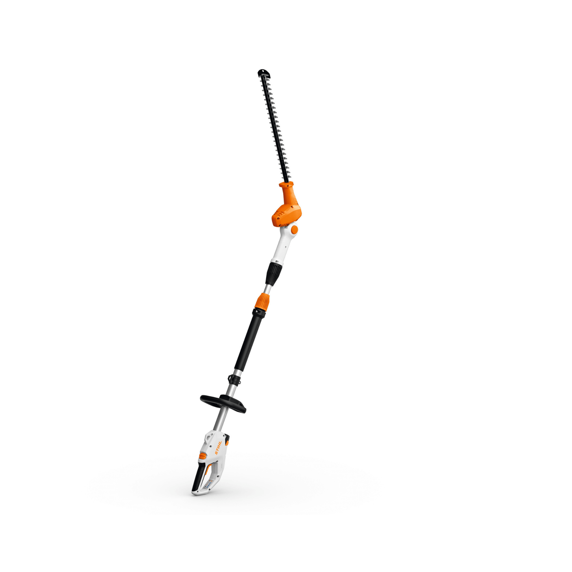 HLA 40 Cordless Telescopic Long-Reach Hedge Trimmer for professional tree surgeons and arborists.