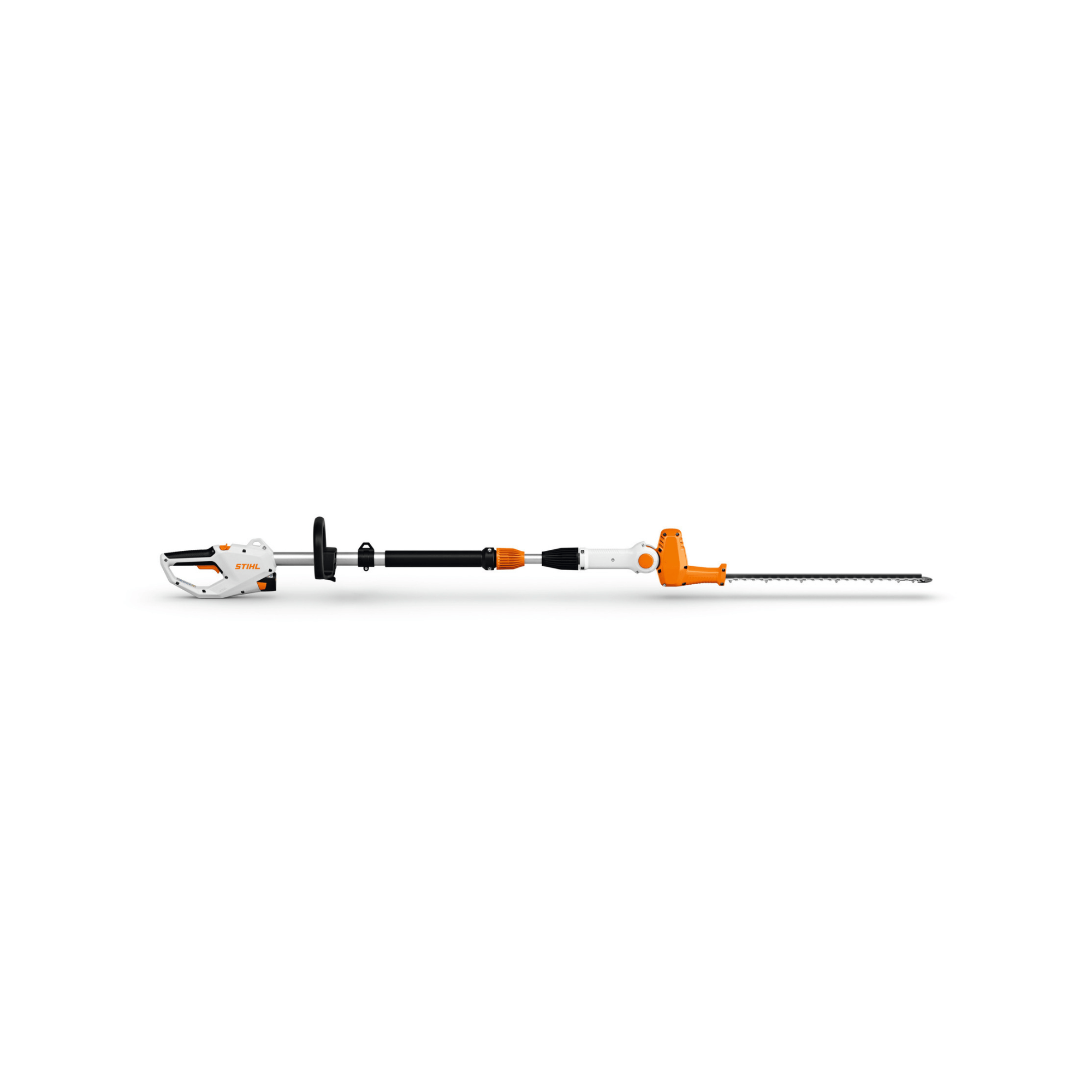 HLA 40 Cordless Telescopic Long-Reach Hedge Trimmer with arborist features for tree surgeons.