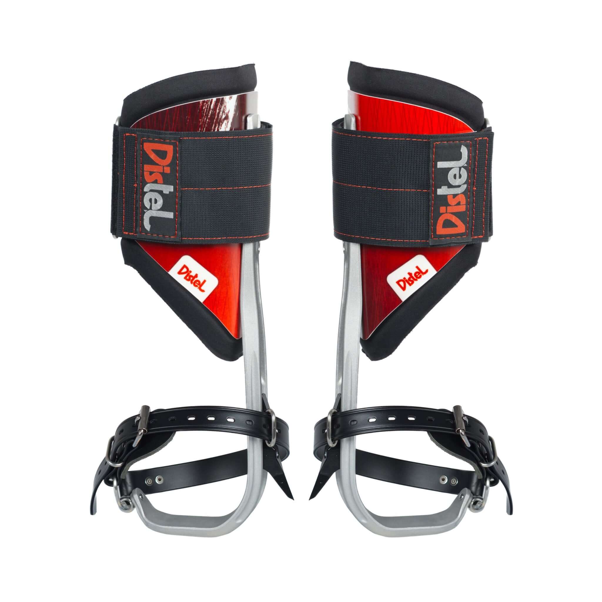 Distel Aluminium 3.1 Climbing Spikes, Leather Short Gaff with durable design and lightweight structure.