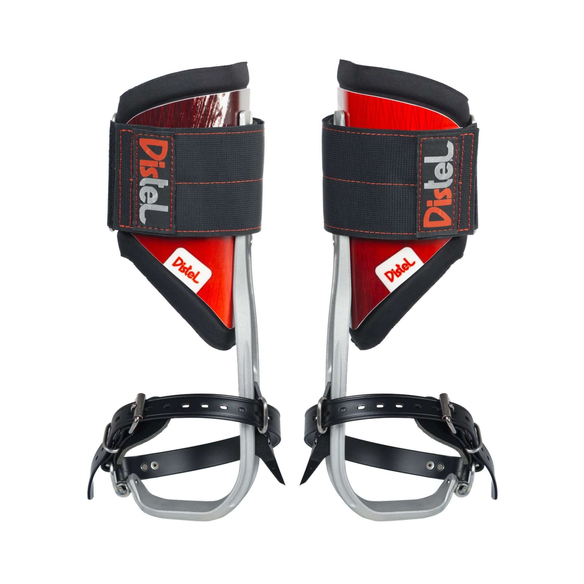 Distel Aluminium 3.1 Climbing Spikes, Leather Short Gaff with durable design and lightweight structure.