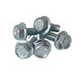 Adjustment screws for Stein climbing spike pads, perfect for tree surgeons, includes set of 4 replacement bolts.