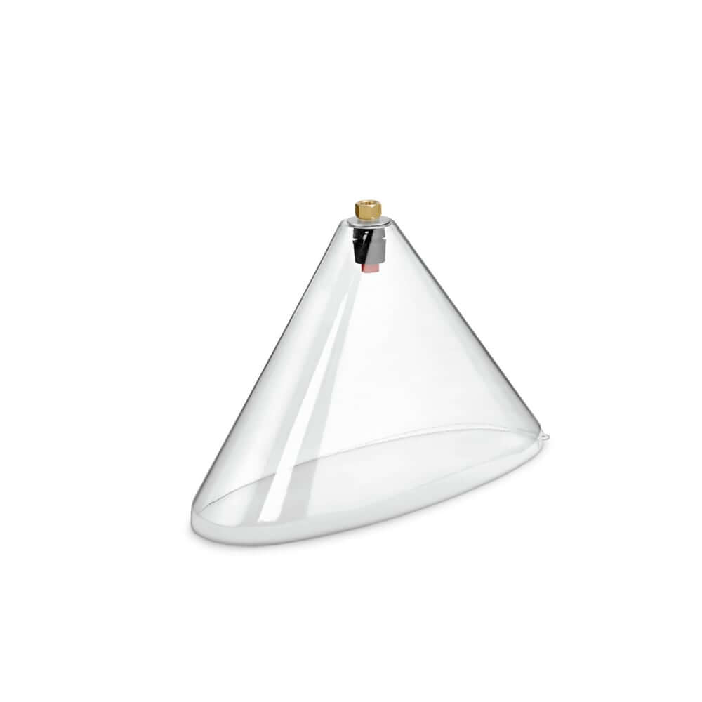 Clear spray guard for STIHL SG31, SG51, SG71 sprayers, designed to minimize spray drift for tree surgeons.