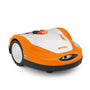 RMI 632 iMow Robotic Lawn Mower by STIHL with bright LCD display, designed for efficient lawn care and convenience.