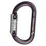 Rock Exotica rockO Up-Lock carabiner for tree surgeons with a push-up twist gate mechanism.