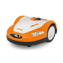 RMI 632 iMow robotic lawn mower with bright LCD display for easy operation and performance tracking.