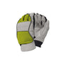 Arbortec Chainsaw Gloves in Lime and White, designed for tree surgeons for safety and dexterity while working.