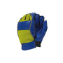 Arbortec Chainsaw Gloves in blue and lime, providing protection and grip for tree surgeons and chainsaw users.