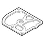 Replacement gasket for STIHL FR350 and FR450 brush cutters ensuring optimal engine performance.