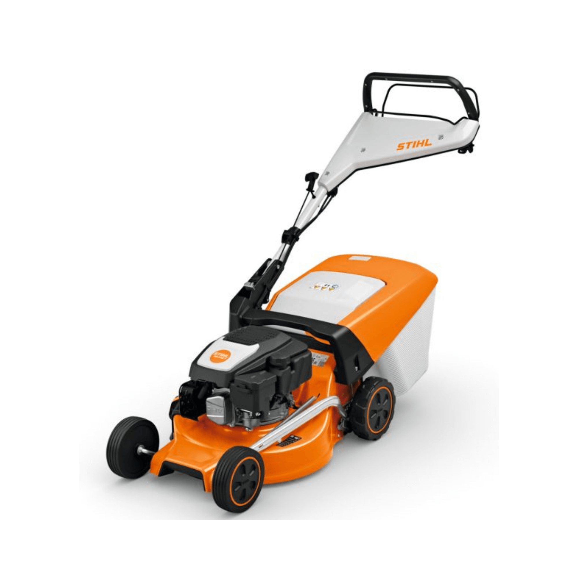 RM 248 T Self Propelled Petrol Lawn Mower with robust design and self-propelled drive for effortless garden care.