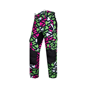 Vented Chainsaw Trousers Type A in vibrant multi-color design, featuring advanced ventilation for arborists.